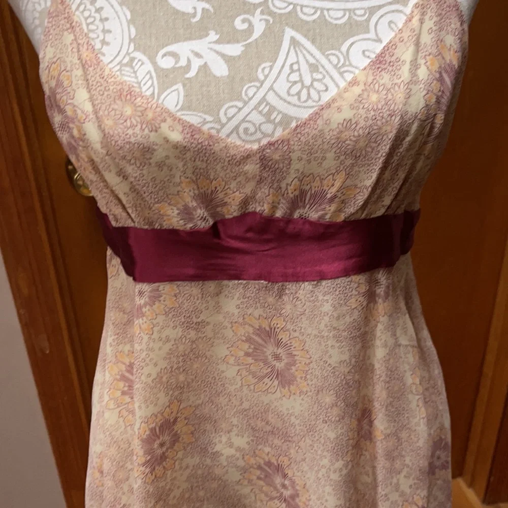 NWOT GAP silk babydoll tunic. Size 8 - Picture 2 of 5